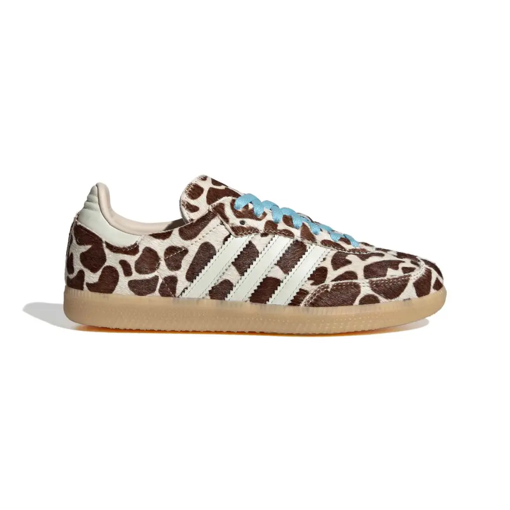 Samba OG Cow Print "Crystal Linen" - KI6669