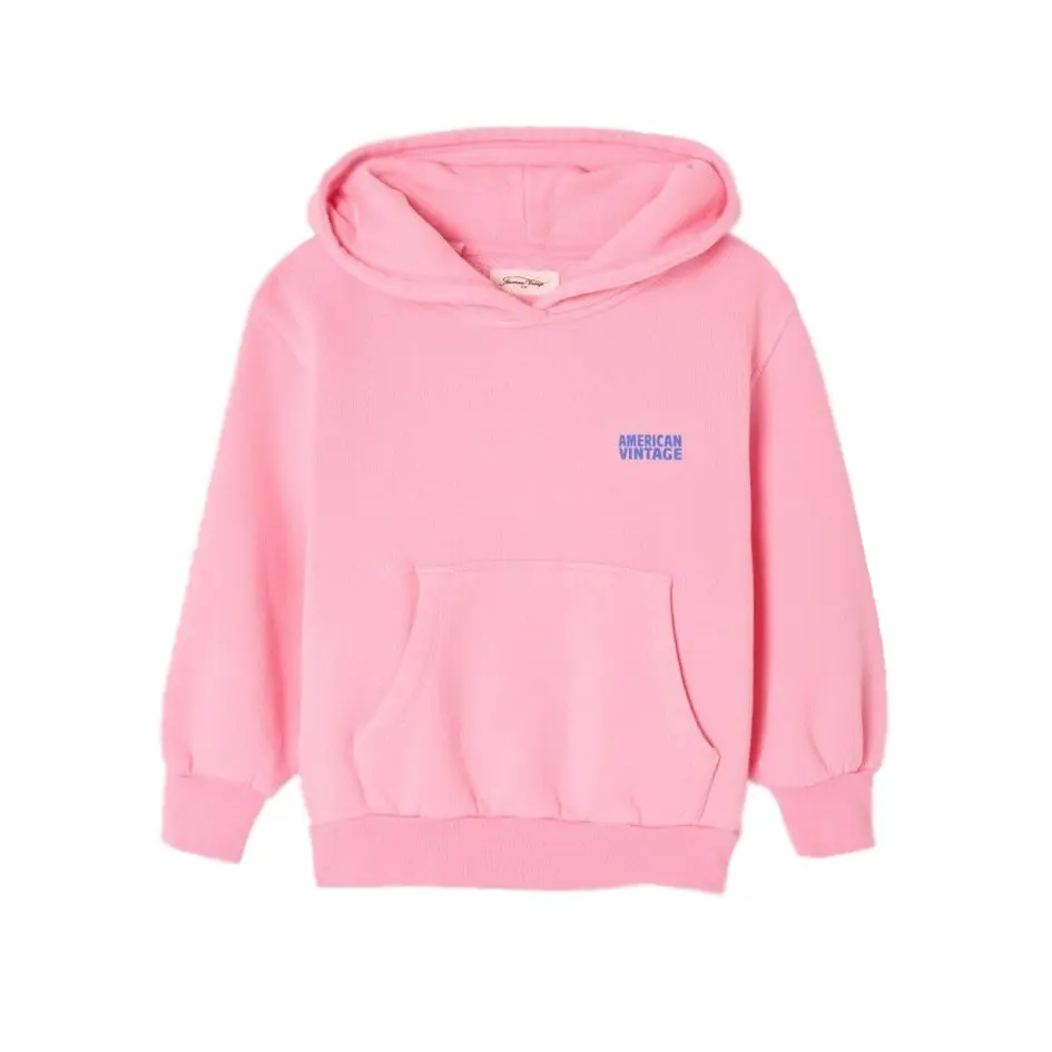 Sweat ML Capuche Izubird "Barbe à Papa" - KIZU05BBARBA