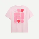 Tee-shirt Little Leonce Geometry "Blush" - E26LITLEONCEGEO