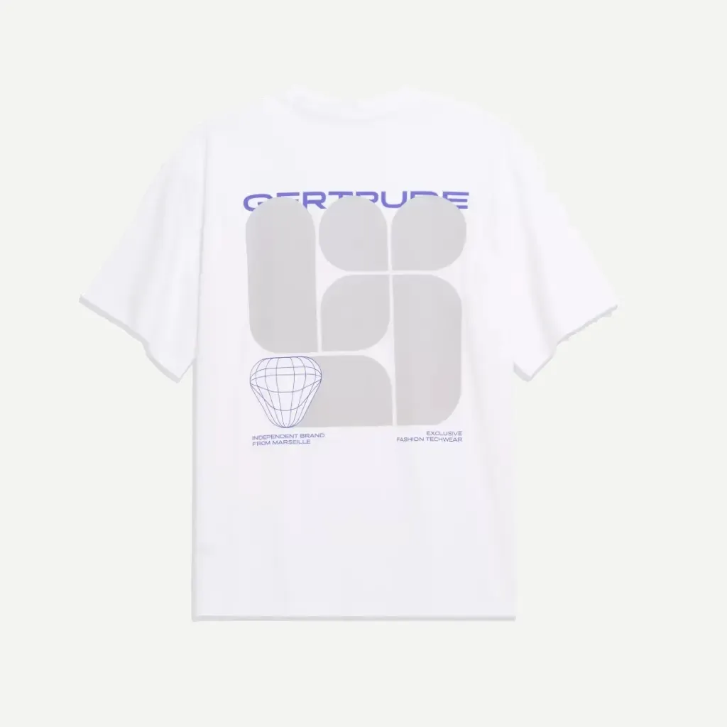 Tee-shirt Little Leonce Geometry "White" - E26LITLEONCEGEO