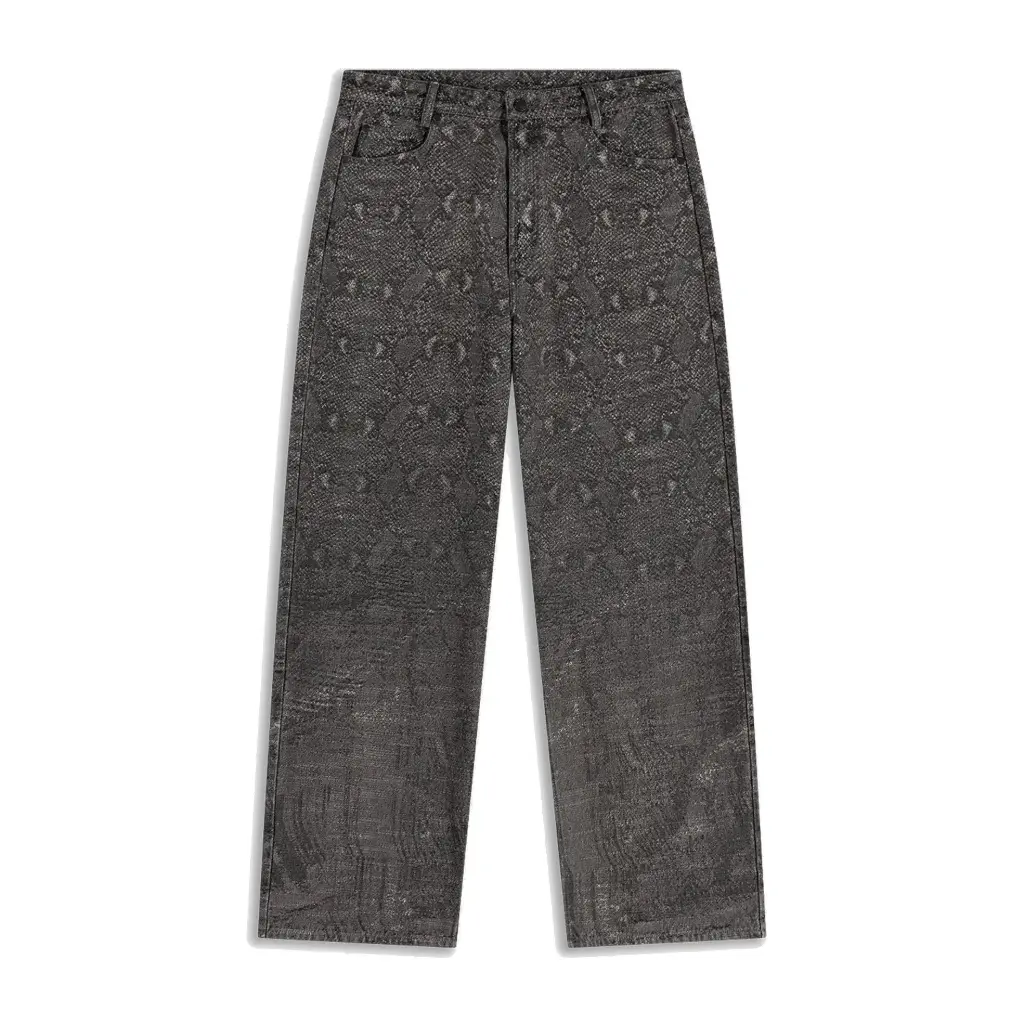 Denim Oversized Jeans "Snake" - 2610003