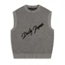 Script Logo Knit Vest "Desert Sage" - 2610037