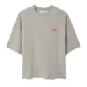 Sweat Manches Courtes NYZZOW "Gris Chiné" - MNYZ03B