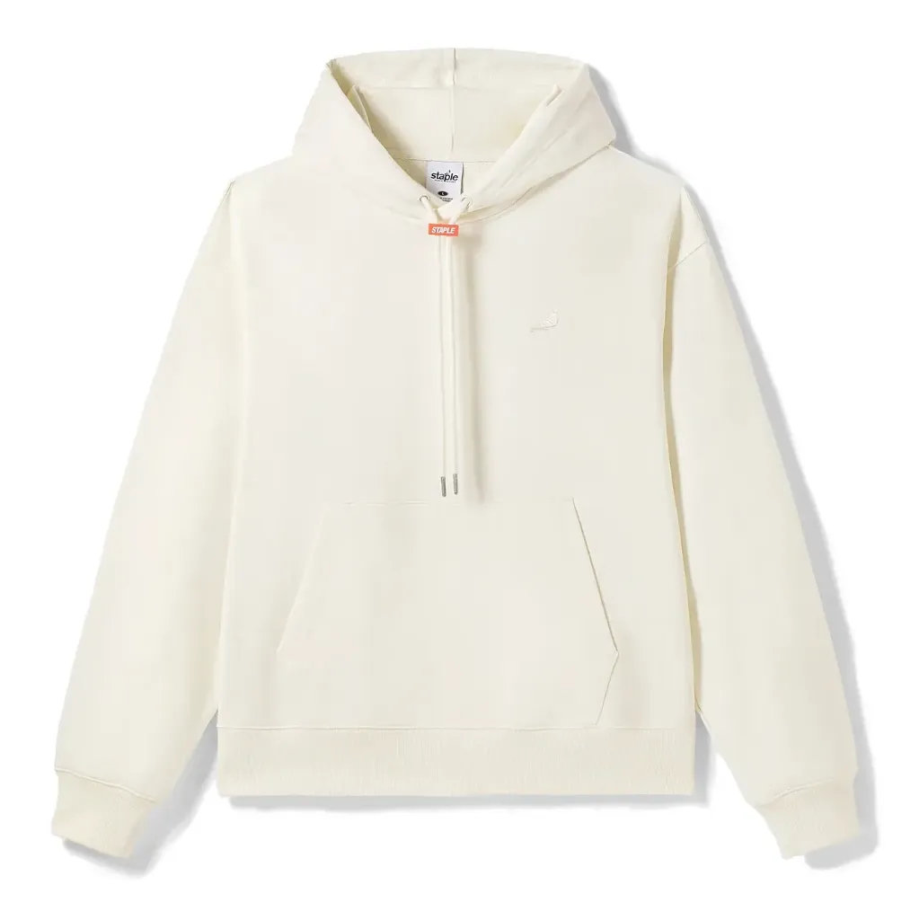 [26AN1HD03.CREA] Staple St. Johns Pigeon Hoodie "Cream" (XS)
