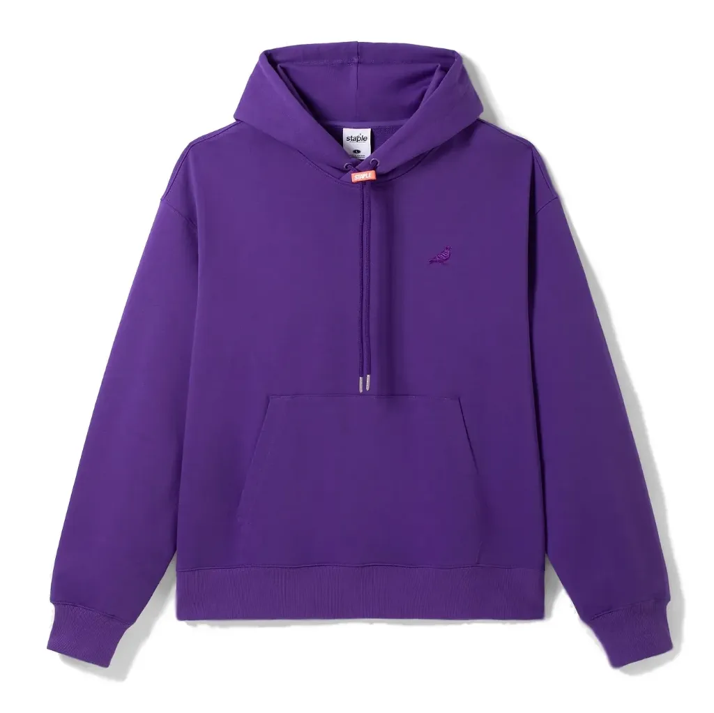 [26AN1HD03.PURP] Staple St. Johns Pigeon Hoodie "Purple" (XS)