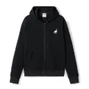 Staple Pigeon Zip Up Hoodie "Black"