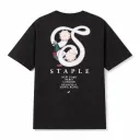 Staple Pigeon City Rose Tee "Black"