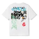 Staple Nyc Collage Tee "White"
