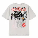 Staple Nyc Collage Tee "Grey"