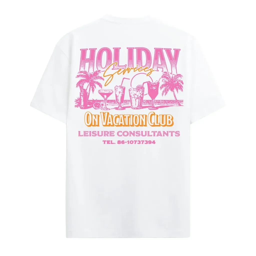 Leisure Consultants Tee "White" - OVC-T237-WHT