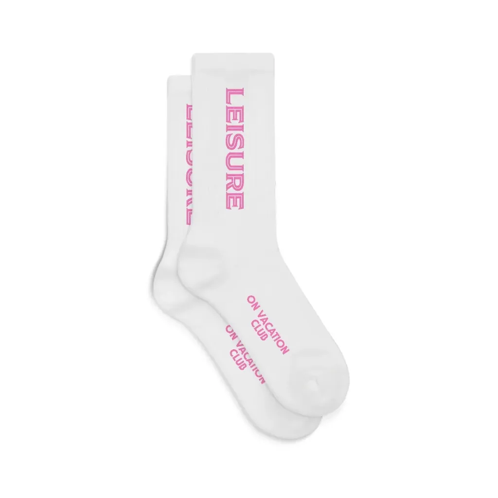 [OVC-SK63-WHT] Leisure Socks "White" - OVC-SK63-WHT (39-42)
