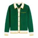 Sorrento Knit Jacket "Green" - OVC-S117-GRN