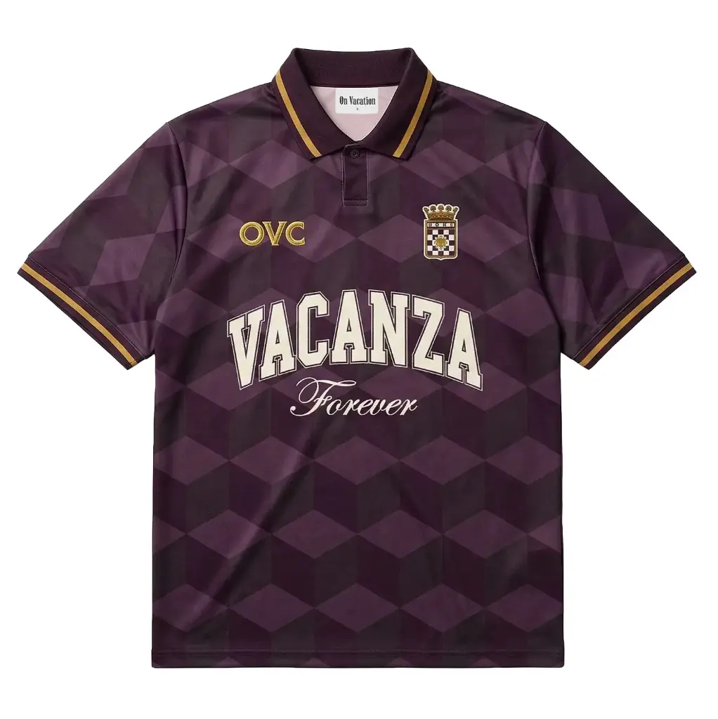 Vacanza Soccer Jersey "Burgundy" - OVC-T245-BUR