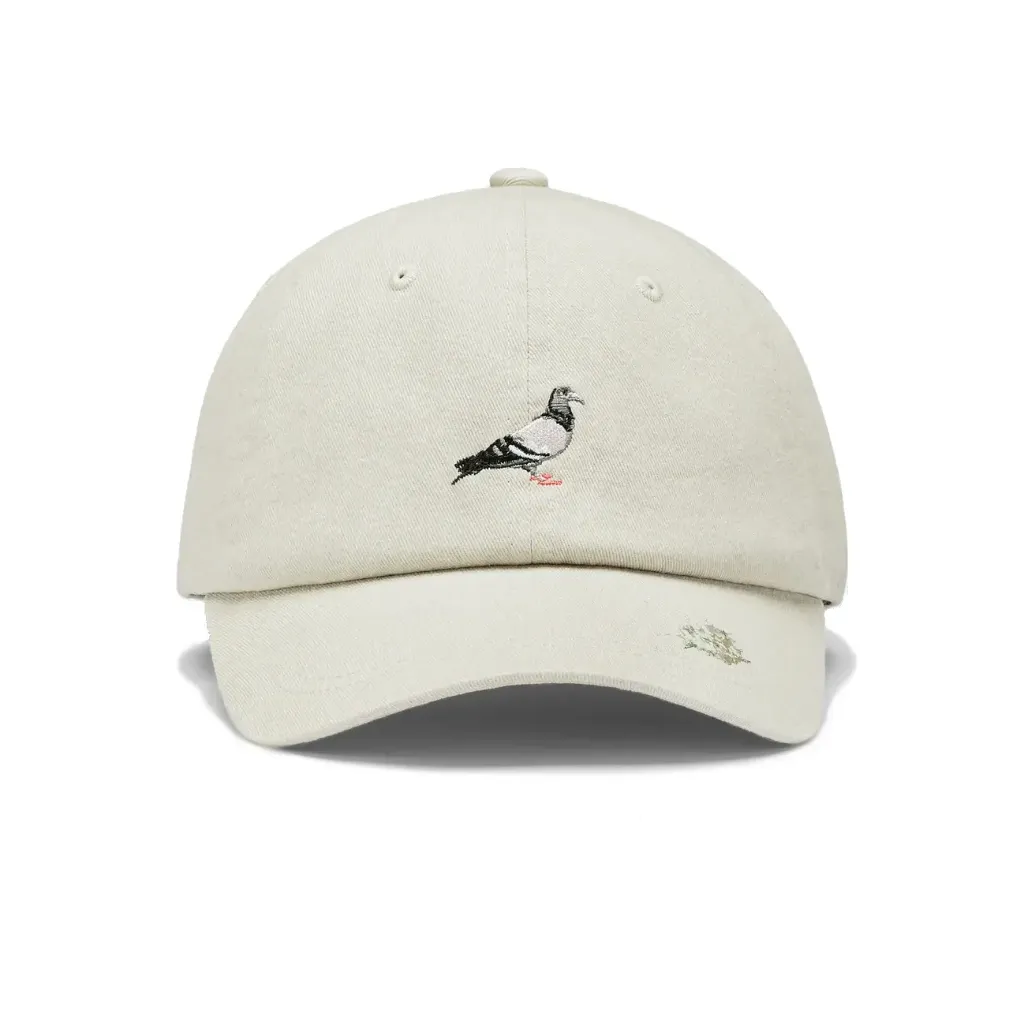 [26ANEBC01LIGHT] Staple Pigeon Logo Washed Cap "Light Grey"