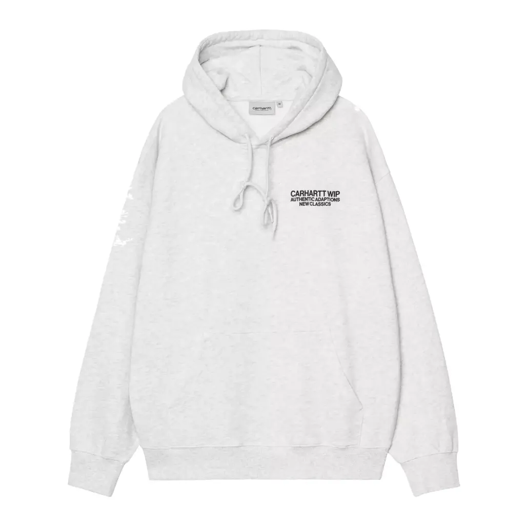 [I036374_482_XX] Hooded Sean Hamilton Sweat "Ash Heather" (XS)