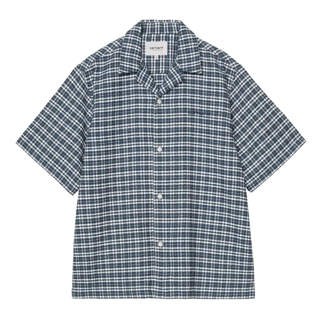 [I036194_3JQ_XX] Kander Shirt Kander "Check / Blue River" (XS)