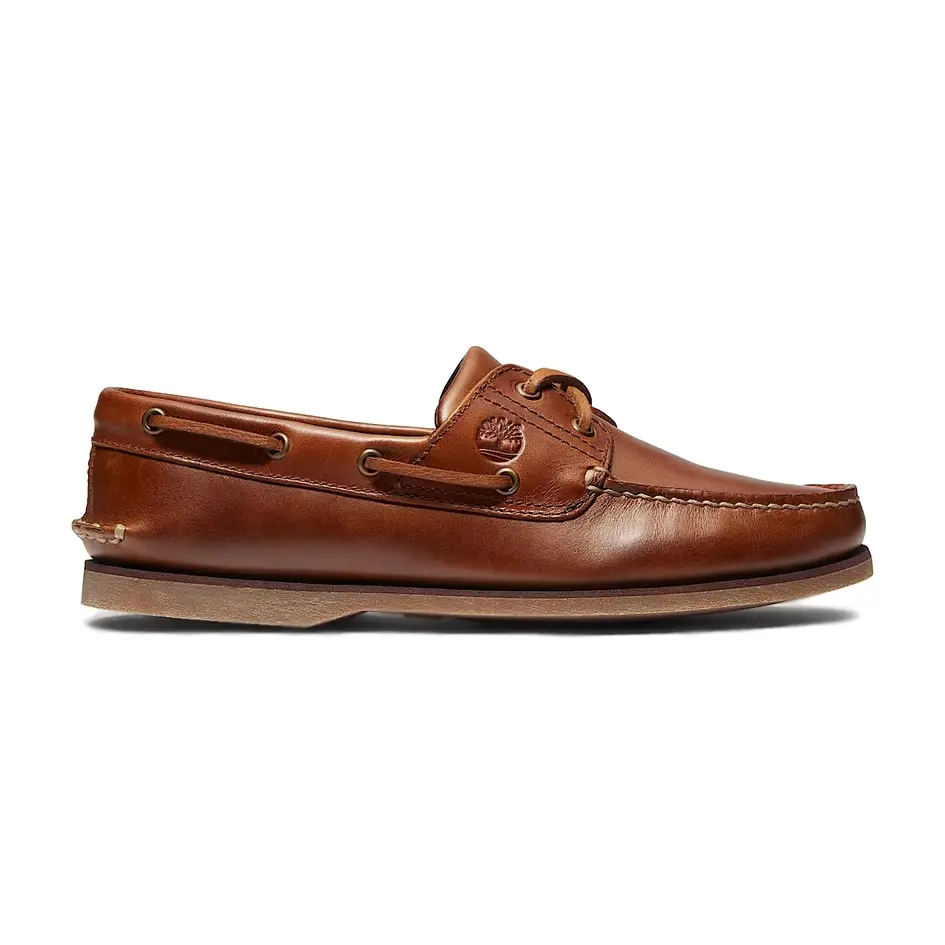 [TB0A232XF74] Authentic 2-Eye Boat Shoe "Brown" (39)