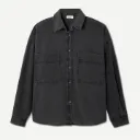 Chemise Ample Col Boutonné JAZY "Black"
