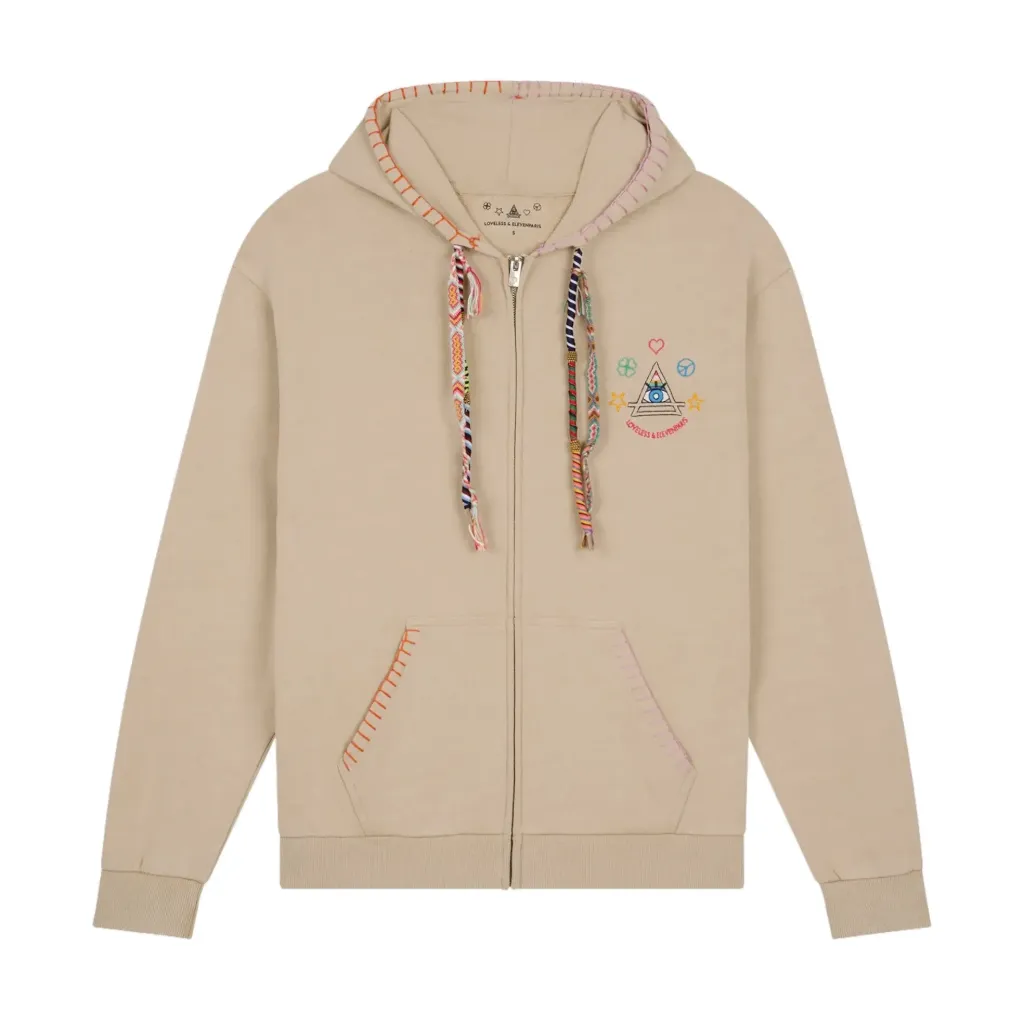 [MOONSAFARI] Sweat Zippé Kids MOON "Safari" (12Y)