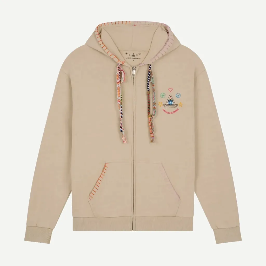 Sweat Zippé Kids MOON "Safari"