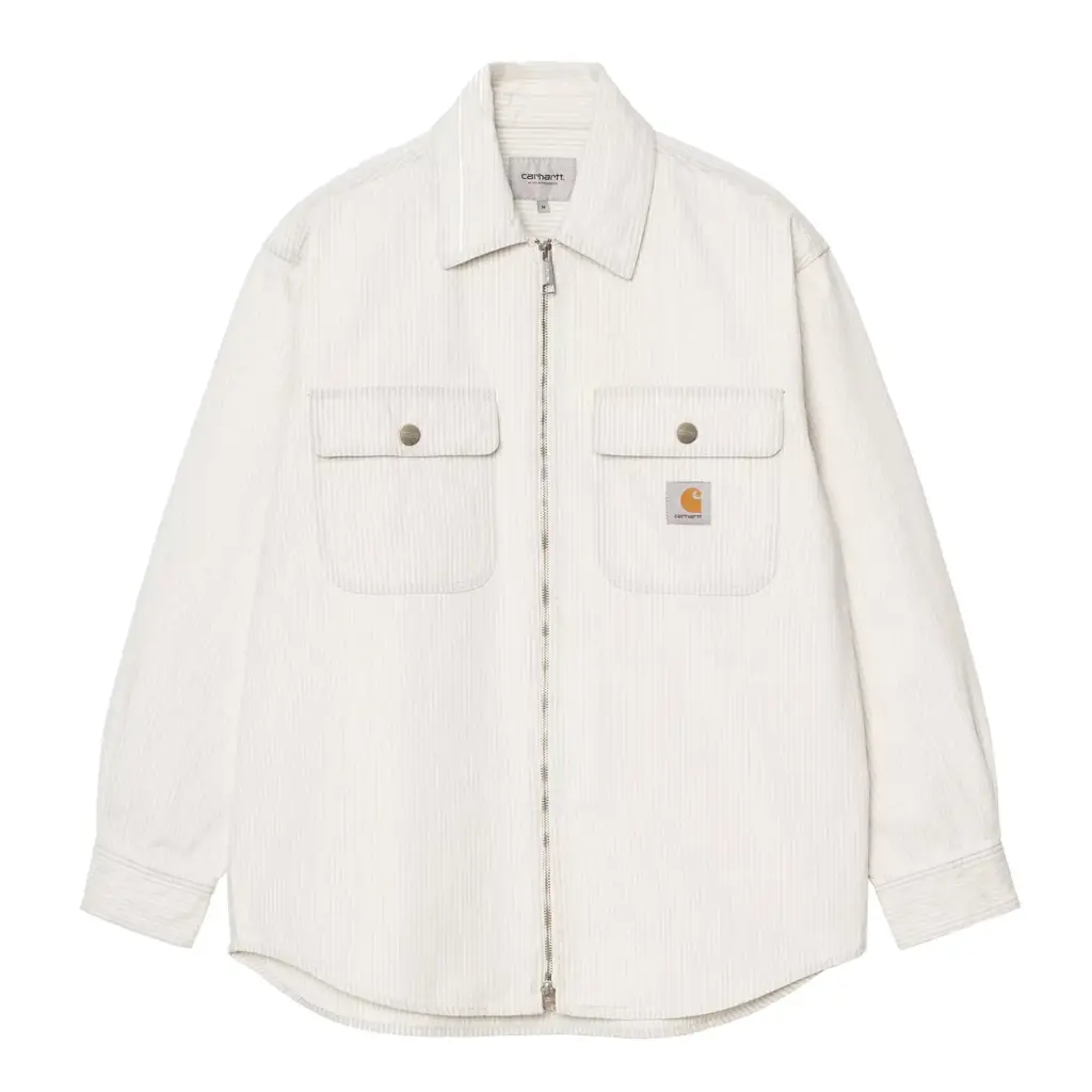 [I036495_3OK_35] Mercer Shirt Jacket Bleached "Mercer Stripe / Graphite" (XS)