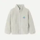 Veste Courte Ample ML Zippée "Polaire Chiné" - KHOK16C