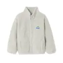 Veste Courte Ample ML Zippée "Polaire Chiné" - KHOK16C