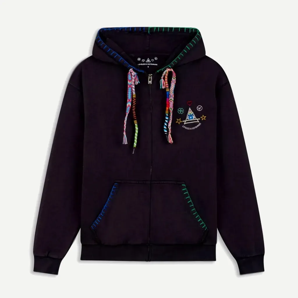 [MOONBLACK] Sweat Zippé Kids MOON "Black" (XL)