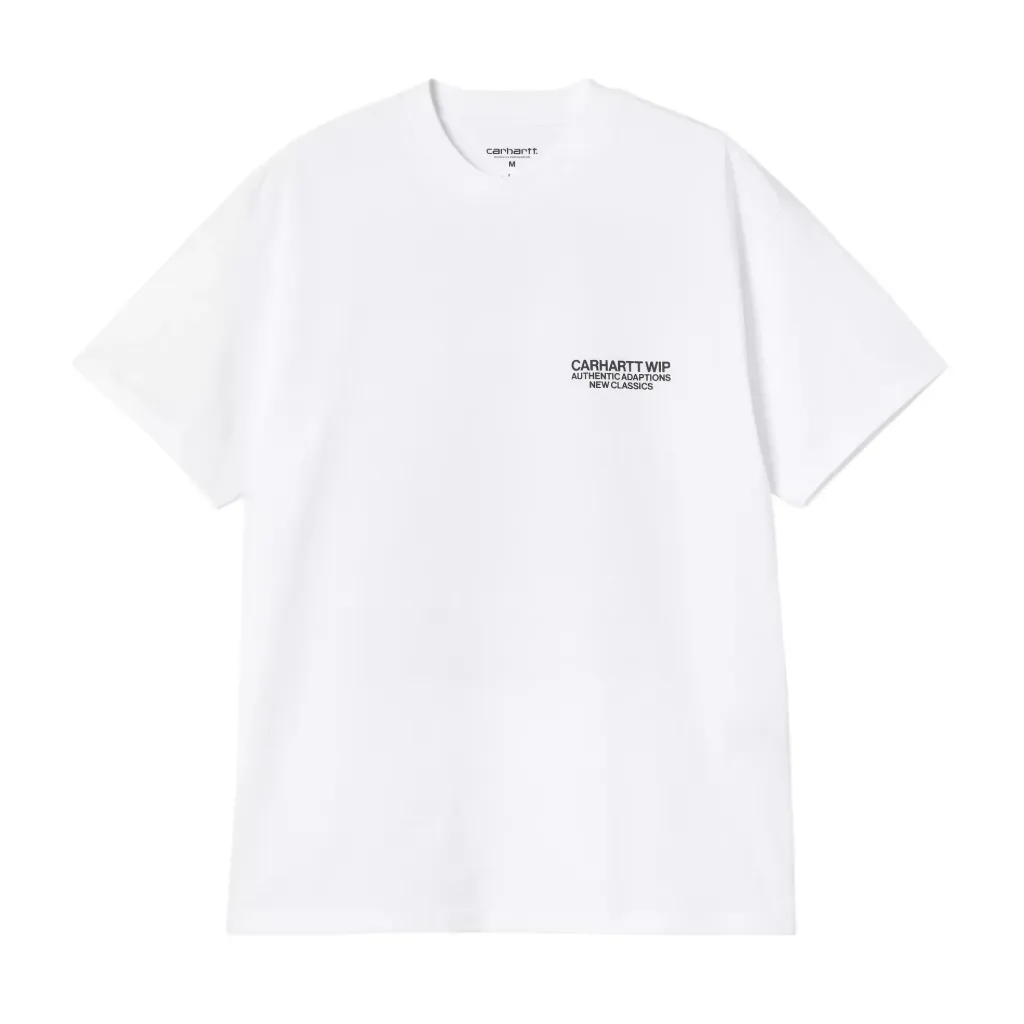 [I036270_02_XX] Carhartt S/S Sean Hamilton 03 T-Shirt "White" (XS)