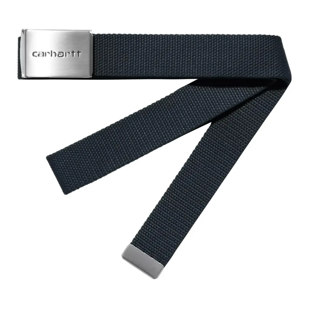 Ceinture Ajustable Carhartt W.I.P. Chrome "Deep Night"