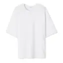 Tee-Shirt Ample MC Col Rond FAZY "White" - MFAZ02C