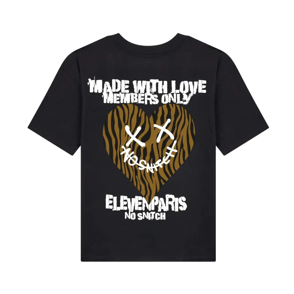 [JANIELBLACK] Tee-Shirt Kids JANIEL "Black" (8Y)