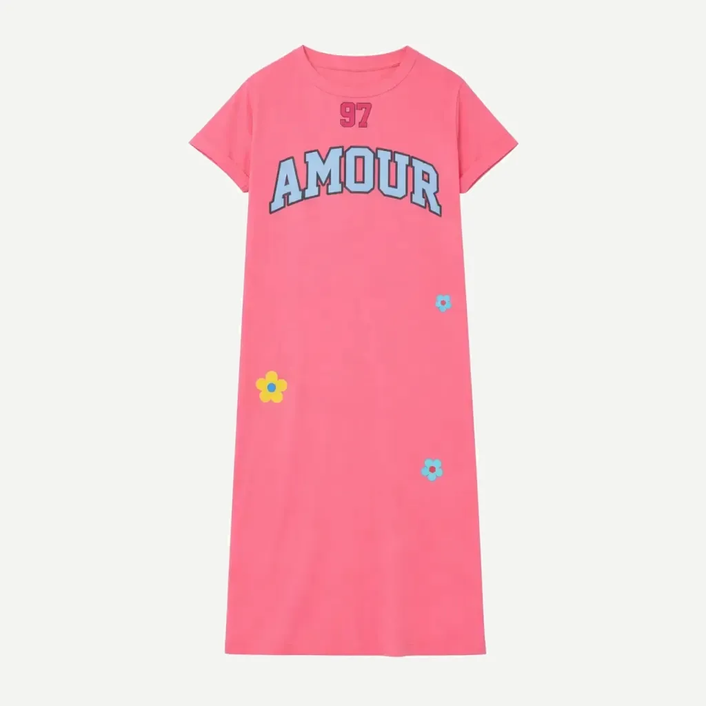 [JAMOURBUBBLE] Robe Kids JAMOUR "Bubble Gum" (6Y)