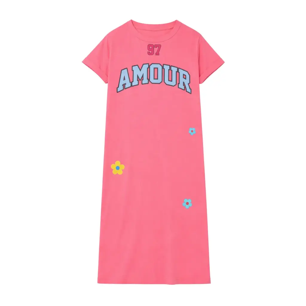 [JAMOURBUBBLE] Robe Kids JAMOUR "Bubble Gum" (6Y)