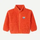 Veste Courte Ample ML Zippée "Braise Chiné" - KHOK16C