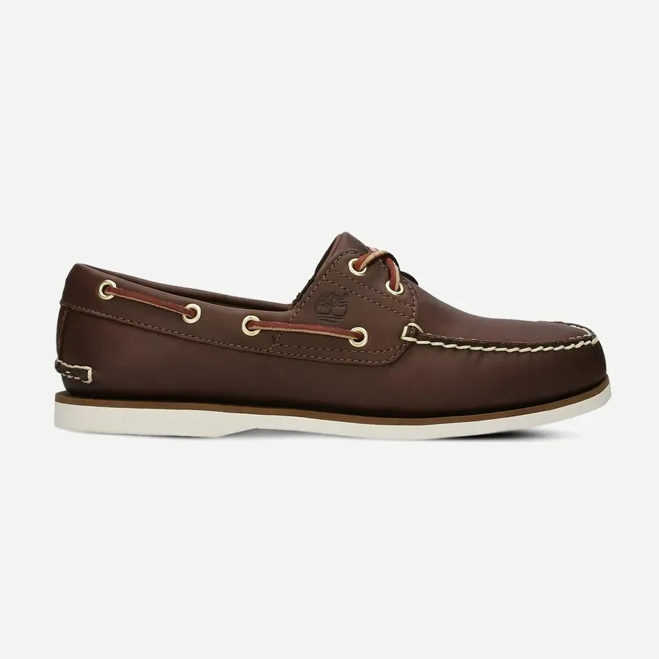 Classic 2-Eye Boat Shoe "Brown"