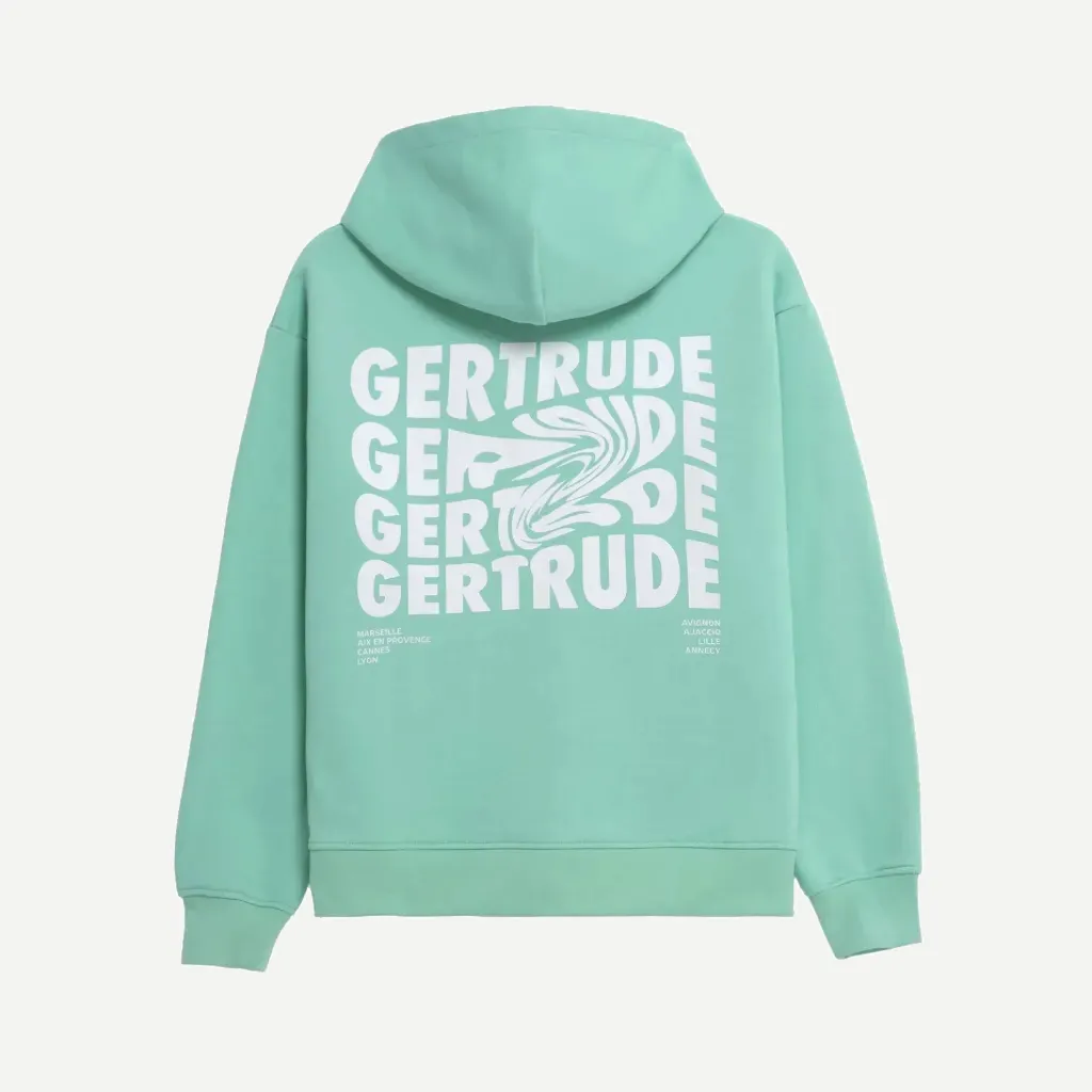 [E26LITPAULFLUIDMENTHE] Sweatshirt Little PAUL FLUIDITY "Menthe" - E26LITPAULFLUID (8Y)