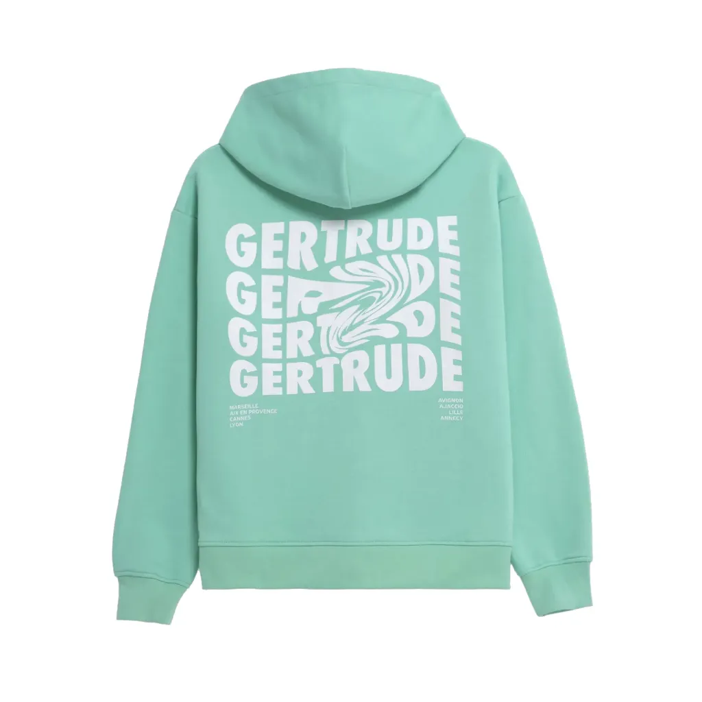 Sweatshirt Little PAUL FLUIDITY "Menthe" - E26LITPAULFLUID