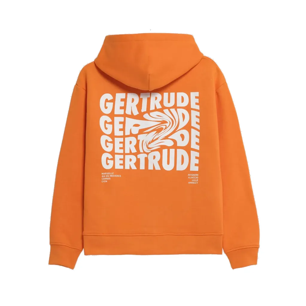 Sweatshirt Little PAUL FLUIDITY "Orangette" - E26LITPAULFLUID
