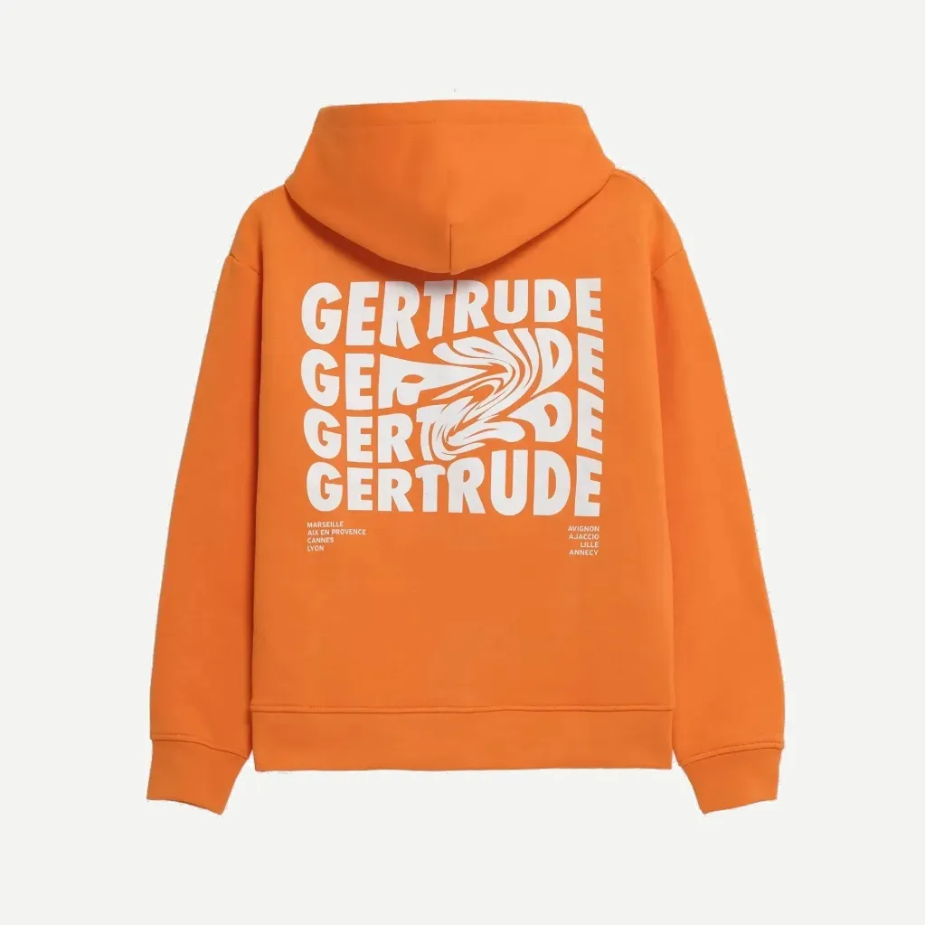 [E26LITPAULFLUIDORANG] Sweatshirt Little PAUL FLUIDITY "Orangette" - E26LITPAULFLUID (6Y)