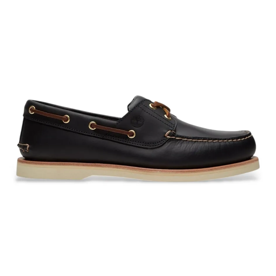 Classic 2-Eye Boat Shoe "Navy"