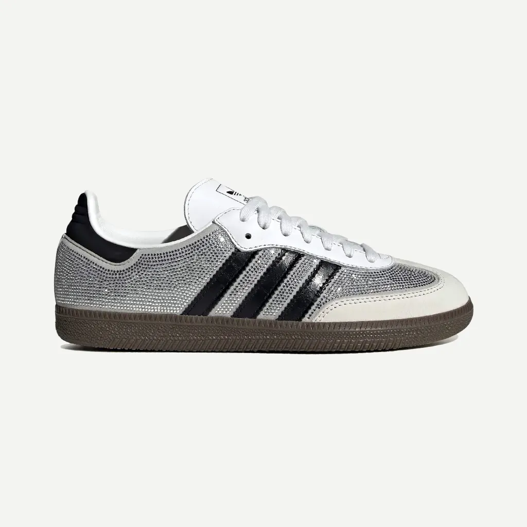 [IH9055] SAMBA OG «Rhinestone» "Crystal White / Core White" - IH9055 (36)