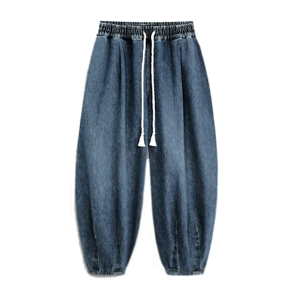 [DENIMBALLOONSTONE] DENIM BALLOON "Stone" - DENIMBALLOONSTONE (XS)