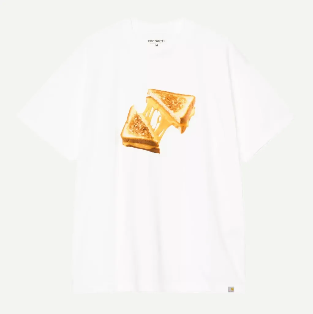 S/S Cheese Toast Tee-Shirt "White"