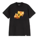 S/S Cheese Toast Tee-Shirt "Black"