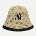 Knit Bucket New York Yankees Explorer MLB "Beige"
