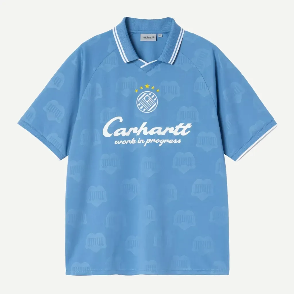 S/S Terrace Football Tee-Shirt "Heart Train Jacquard/ Cura"