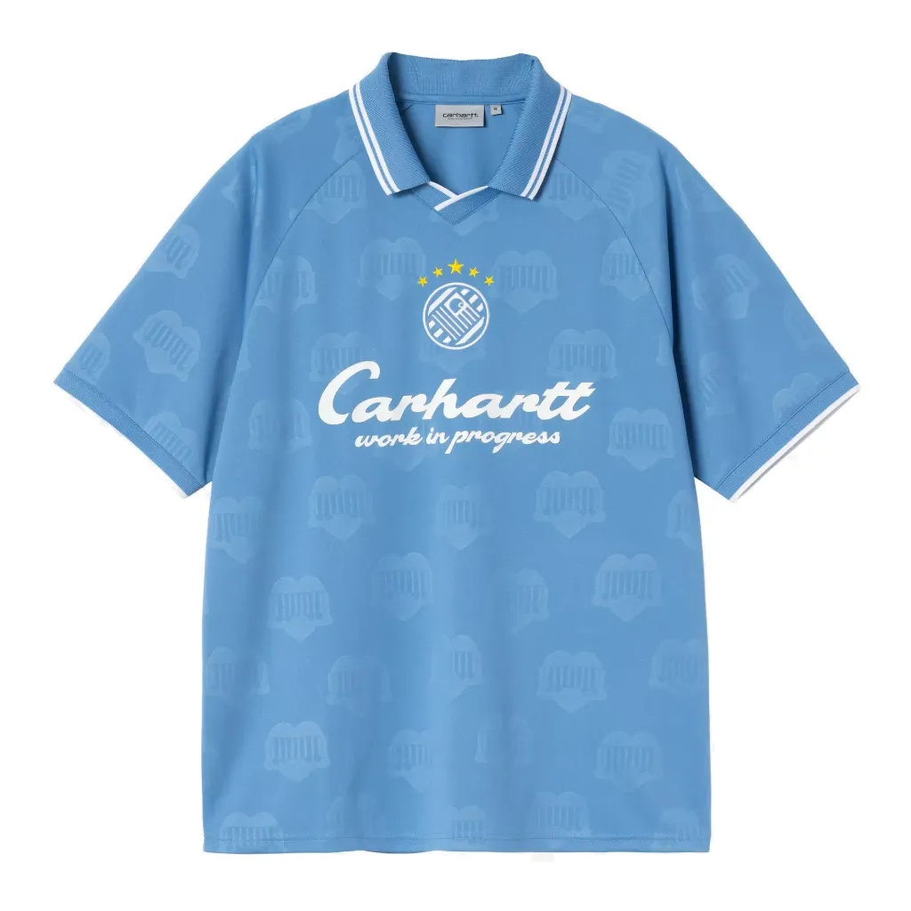 S/S Terrace Football Tee-Shirt "Heart Train Jacquard/ Cura"