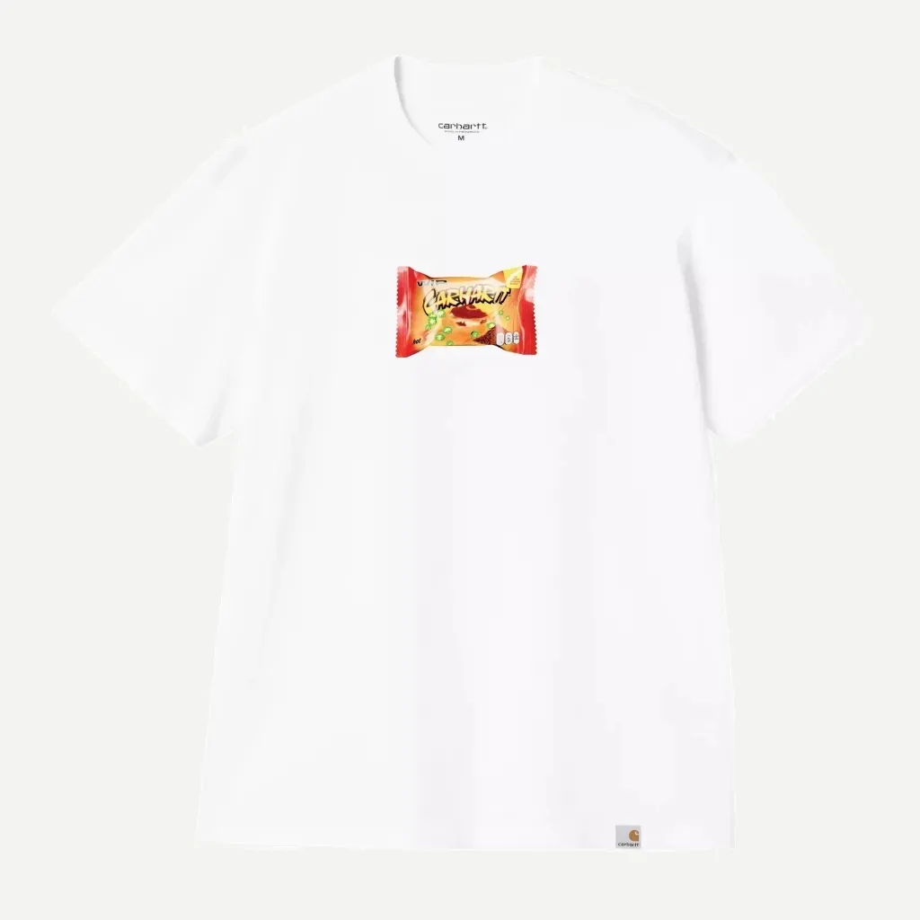 S/S Road Side Snack Tee-Shirt "White"