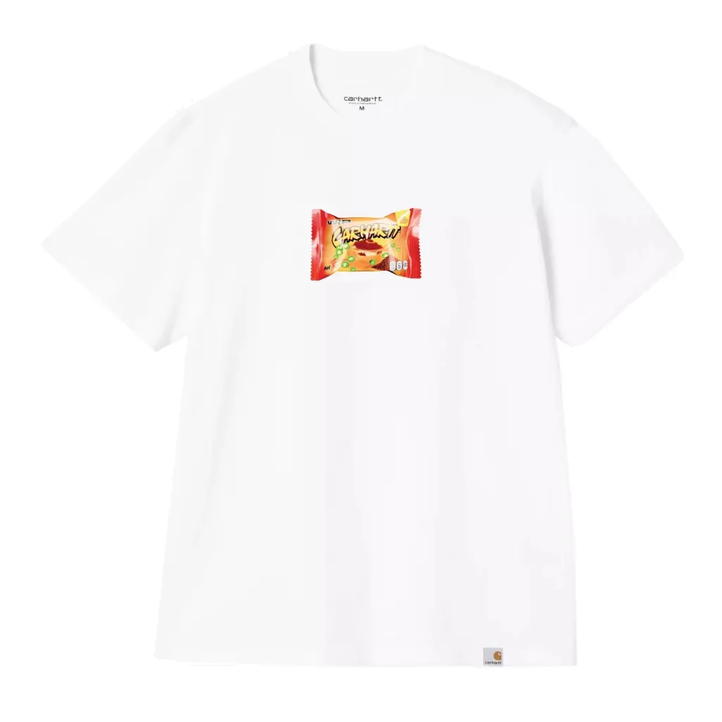 S/S Road Side Snack Tee-Shirt "White"